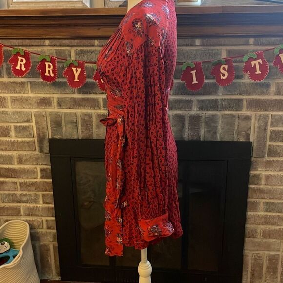 Free People - Women's Wonderland Printed Mini Dress size XS - Picture 8 of 10